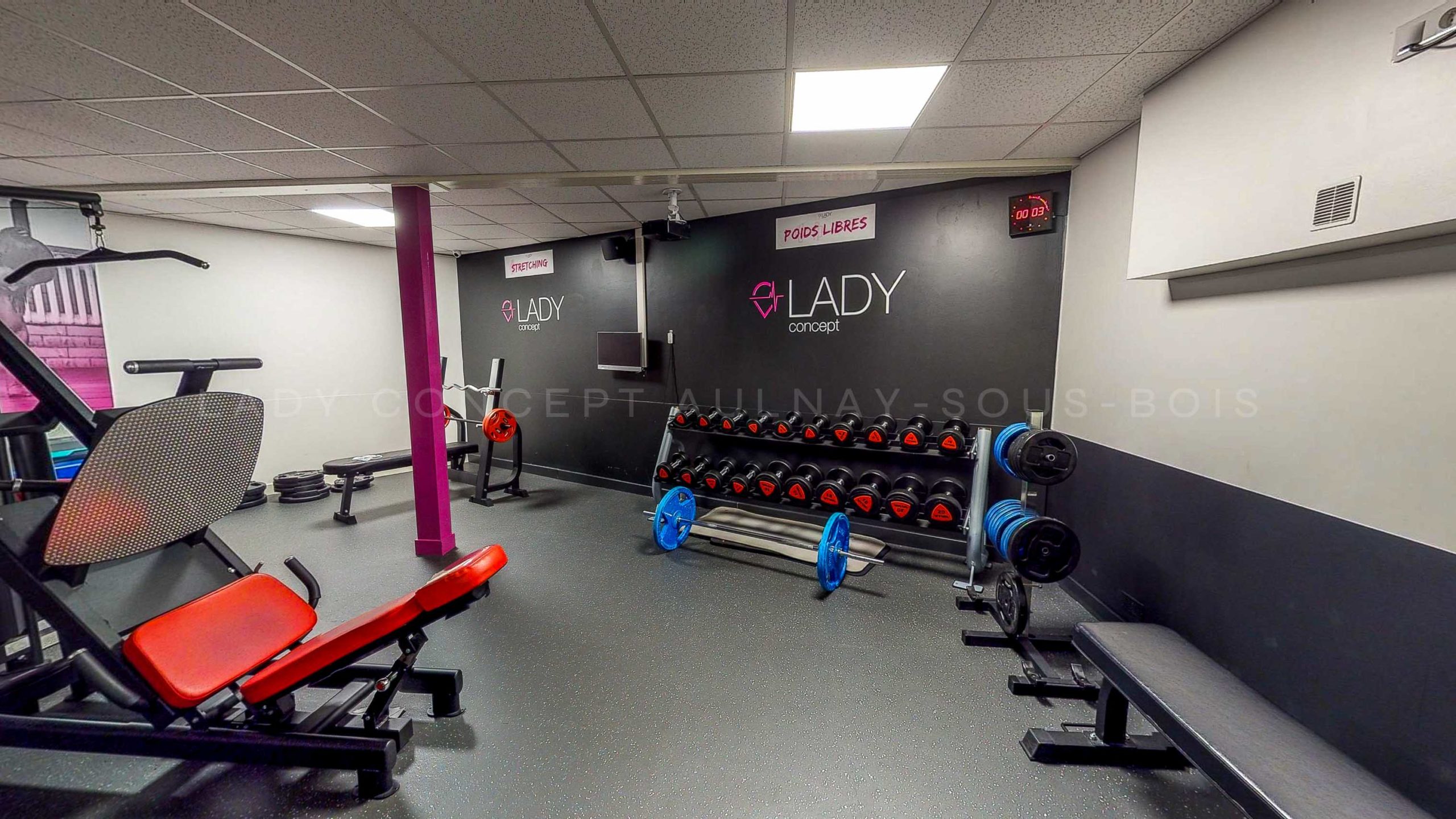 Salle de sport à Aulnay-Sous-Bois - Lady Concept