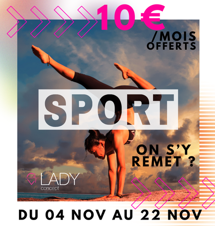 Offre du moment - Lady Concept